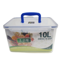 조은락 플라스틱 밀폐용기, 1개, 10L