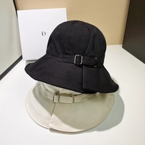 여성 버클 버킷햇 여자 벙거지 모자 휴양지 챙모자 햇빛차단