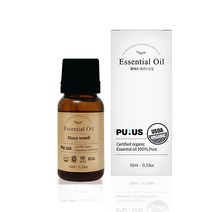 퓨어스 유기농 로즈우드 에센셜 오일 10ml / USD 아로마 베이스 페이스 릴렉싱 오일
