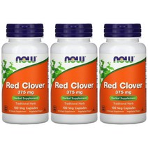 2+1 나우푸드 붉은 토끼풀 Trifolium 375mg 100정 코셔 red clover, 1개, 기본