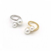 스카프링 언발진주링