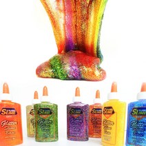 쁠루모 글리터 슬라임 베이스, 옐로우_$K8W