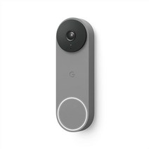 Google Nest 초인종 유선 2세대 - 비디오 초인종 보안 카메라 720p - 스노우, Nest Doorbell - Wired_Ash
