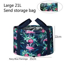 홈사우나 휴대용 접이식 물 분지 대용량 야외 가정 다기능 버킷 욕조 가방 온수 발 목욕 사우나, 10.Large dark blue flam