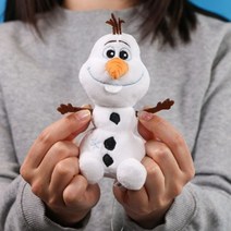 디즈니 겨울왕국2 올라프 인형 15cm 울라프 가방고리 겨울왕국 굿즈, 오렌지트리