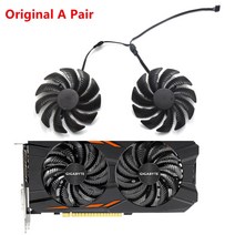 88mm t129215su pld09210s12hh 비디오 카드 팬 쿨러 기가바이트 gtx 1050 1060 1070 ti gv-rx570 580 aorus rx 470 480 r, 협력사, 원래 쌍