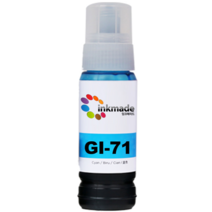 GI-71 호환 잉크 PIXMA G1020 G2020 G2021 G2060 G3020 G3021 G3060, 2.파랑호환잉크, 1개