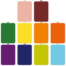 토탈하우스 하나리빙 바이오슈어 DIC 컬러도마 항균도마 양면도마 시트도마 슬림도마 (색상 10종 1선택), 자주색