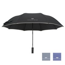 송월 2단 반자동 접이식 무지 우산 CM뉴폰지바이어스