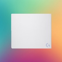 로지텍코리아 G640 오로라 컬렉션 게이밍 마우스패드 화이트, 단품, 단품