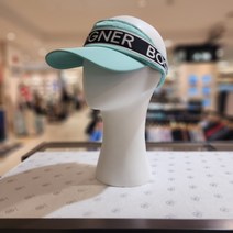 보그너골프 (231-214-06-51) 2023년 S S 여성 로고 자가드 배색 바이저, 없음