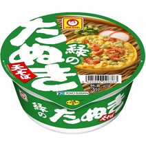 마루짱 타누끼 텐소바 일본 라멘 컵라면 12개입