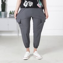 조커스 아이스 쿨링 스판 냉장고 카고 조거 팬츠