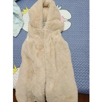 페이크퍼 밍크 베스트 모피조끼 카멜 블랙 따뜻한 긴 솔리드 재킷