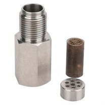 엔진 라이트 O2 산소 센서 스페이서 어댑터 마개 촉매 컨버터 수정 체크 M18X1.5 58mm 미니 고양이, [02] 미국