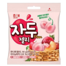해태 자두젤리 64g, 6개