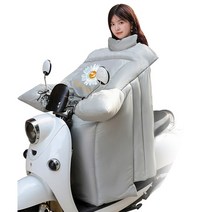 tsintnl 오토바이 방한장갑 스쿠터 워머 방한담요 DFB03, 그레이