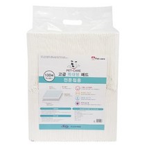 강아지 전문점용 특대형 배변 패드 100매 위생용 똥매트 오줌판 건강용 대소변 화장실