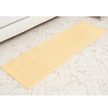 L&C 코메트 시원한 쇼파패드 무지 디자인 대나무 마작 소파패드 소파방석 50 X 150, 대나무 무지디자인 소 50X150