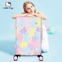 헬로키티캐리어 귀여운 기내용 캐리어 포차코 20인치 대형 헬로키티 마이멜로디 여행