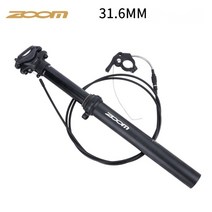 와이어 제어 가변싯포스트 산악자전거 MTB 유압충경흡수 안장봉, 31.6MM 외부 배선