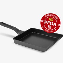 포시즌 대형 계란말이팬[일반형] 멀티 사각 후라이팬 33cm 국내생산 에그팬 지단팬, 단품