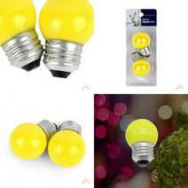 꼬마전구 황색 전등소켓 작은전구, 1개