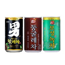 광동 헛개차 180ml 참맑은 보성녹차 둥글레차 홍차 175ml 각30개 총90개 업소용 미니캔