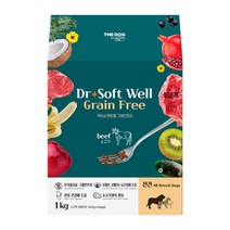 [더독] 닥터소프트 웰 well 그레인프리 비프 전견 1kg, 상세 설명 참조, 상세 설명 참조, 상세 설명 참조