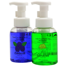 콘베르(CONBERR) 비타민 핸드워시 300ml*2개 블루베리 허니라임 향, 선물포장