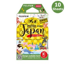 필름카메라 후지 필름 인스탁스 미니 10-50 매 카메라용 노출 컬러 디자인 11/40/9/8/7/70/90/25, 16 10Japanese style