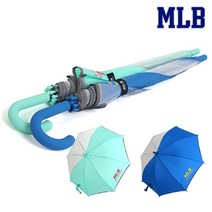 MLB 컬러3폭투명 장우산 주니어용