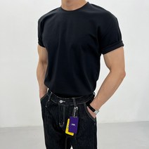 퍼펙트 머슬핏 탄탄 분또 반팔티_(12color) 빅사이즈 M~2XL 어깨넓고 비침없는 링클프리 운동 헬스 헬창 쿨링 아이스 냉감 냉장고 시원한 슬림 쫄티