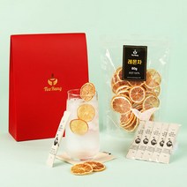 티랑 허니레몬 차 선물세트 (건조레몬80g), 단품없음