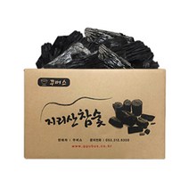 지리산 참숯 백탄 1kg 4kg 15kg 바베큐 구이용 캠핑 식당 펜션, 1박스