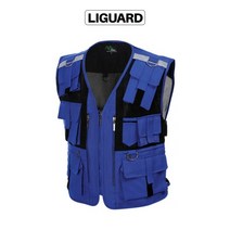 배달조끼/특수조끼/보안조끼/작업조끼/퀵조끼/안전조끼 [리가드], 06) TA-112 블루 2XL