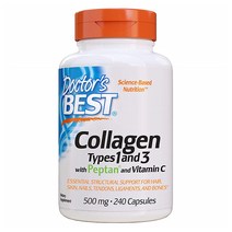 Doctors Best Collagen 먹는 콜라겐 500mg 240정, 개