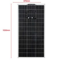 300W 태양 전지 패널 18V PET 유연한 시스템 키트 RV 자동차 배터리 충전기 가정용 야외 애완동물, 11 1pcs-400W-C style