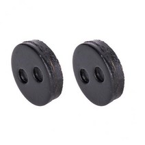 GHSHOP 전기 스쿠터 브레이크 패드 교체 용 3x2pcs 솔리드 디스크 브레이크 패드, 21.5mm, 블랙, 수지