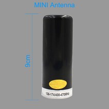 다이폴 안테나 증폭기 듀얼 밴드 VHF/ 모바일/차량 라디오 안테나 HHN2RS KT8900 BJ218, 01 black