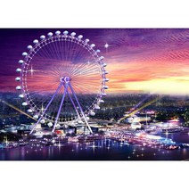 직소 퍼즐 10 000 피스 어른 고난이도 p1000 감압 2000 평도형 감압 5000 피스 10 000 퍼즐 초대형, 34. 대관람차 고급목재 1000장 사진보내기  75x