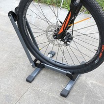 듀얼 폴딩 접이식 자전거 실내 스탠드 거치대 보관대 실외 베란다 보관 다이, 자전거거치대_YW