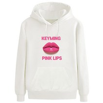 오너클랜 키밍 Pink Lips 맨투맨 후드티 여자 여성 긴팔 우정룩