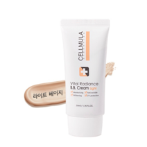 셀뮬러 비탈 래디언스 비비크림 라이트 50ml+수딩 마스크랙 2장, 1개, 50ml