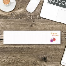 예닮 책상메모지 2개 노트메모지 간편메모지 메모지포스트윗 공책메모 데스크메모 예쁜메모지 컴퓨터메모지 데스크탑메모지 일자메모지 메모지, 1세트