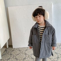 도오빠 엠퍼패딩 아동 패딩 롱 누빔 키즈 카라 자켓 다운 점퍼