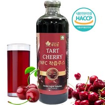 타트체리 100% 원액 주스 1000ml HACCP 인증 정품, 1병