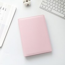 배럴조이 포토인생 네컷 앨범 초음파 사진 보관 선물 포토북 사진첩, 가죽앨범 핑크