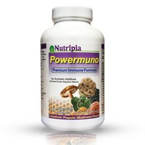 Nutrip파워뮤노 초유 프로폴리스 베타글루칸 엘더베리 동충하초 영지버섯비타민D 종합영양제 150알
