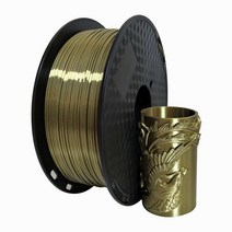 실크 앤티크 골드 PLA 필라멘트 1.75mm 1KG 3D 프린터 필라멘트 2.2LS 샤이니 실키 골드 필라멘트 3D 프린팅 소재 HZST3D